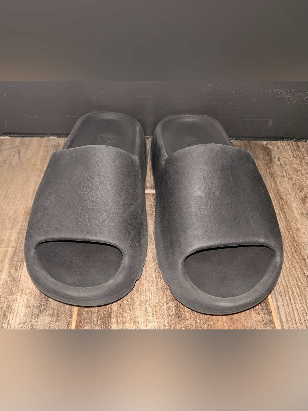 Men’s Slate Gray Adidas Yeezy Slides